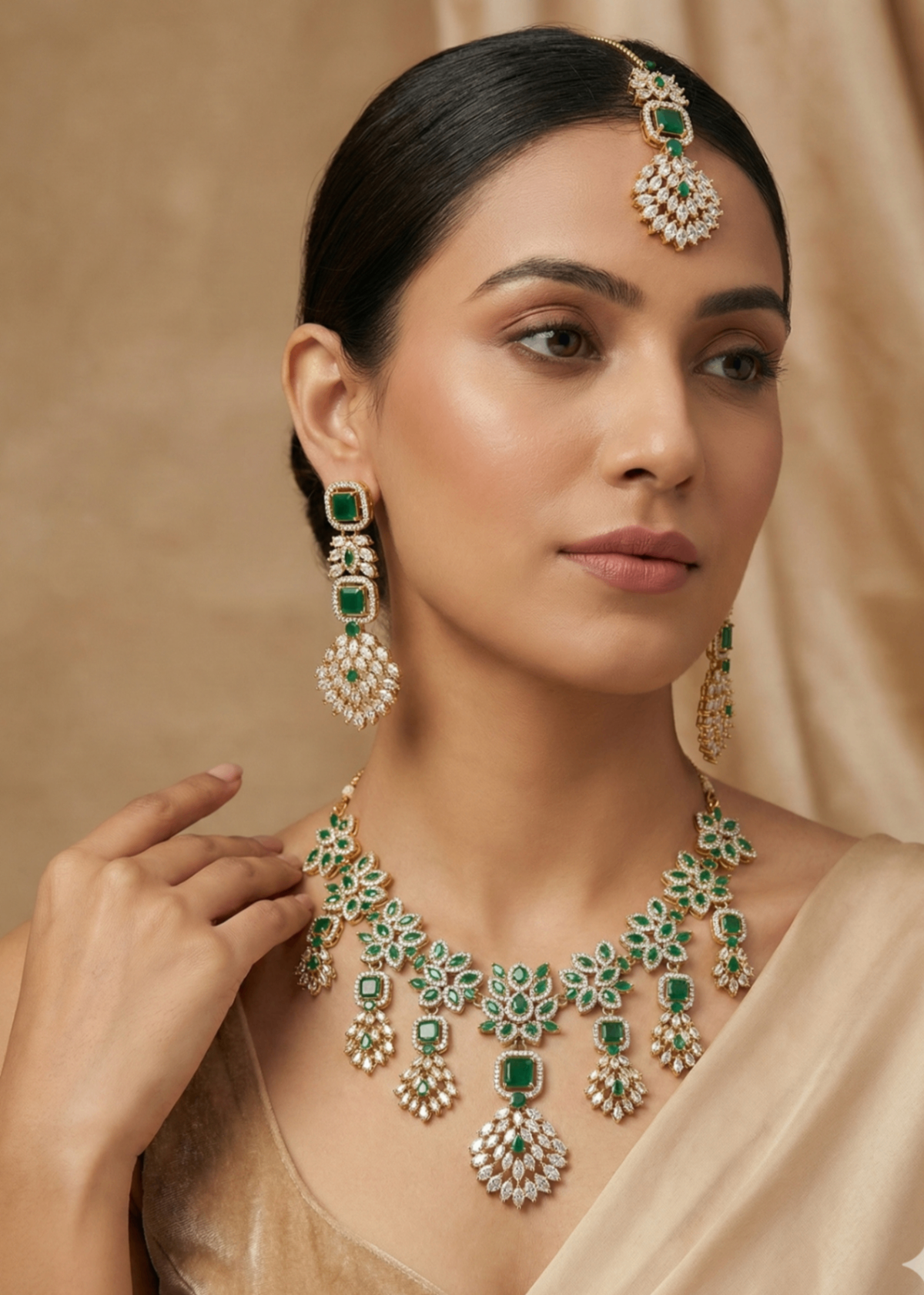 Shop the Maya Necklace Set from Zarosh Jewel