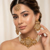 Maymuna Choker set by Zarosh Jewel