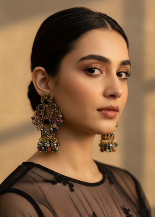 qamar black multi