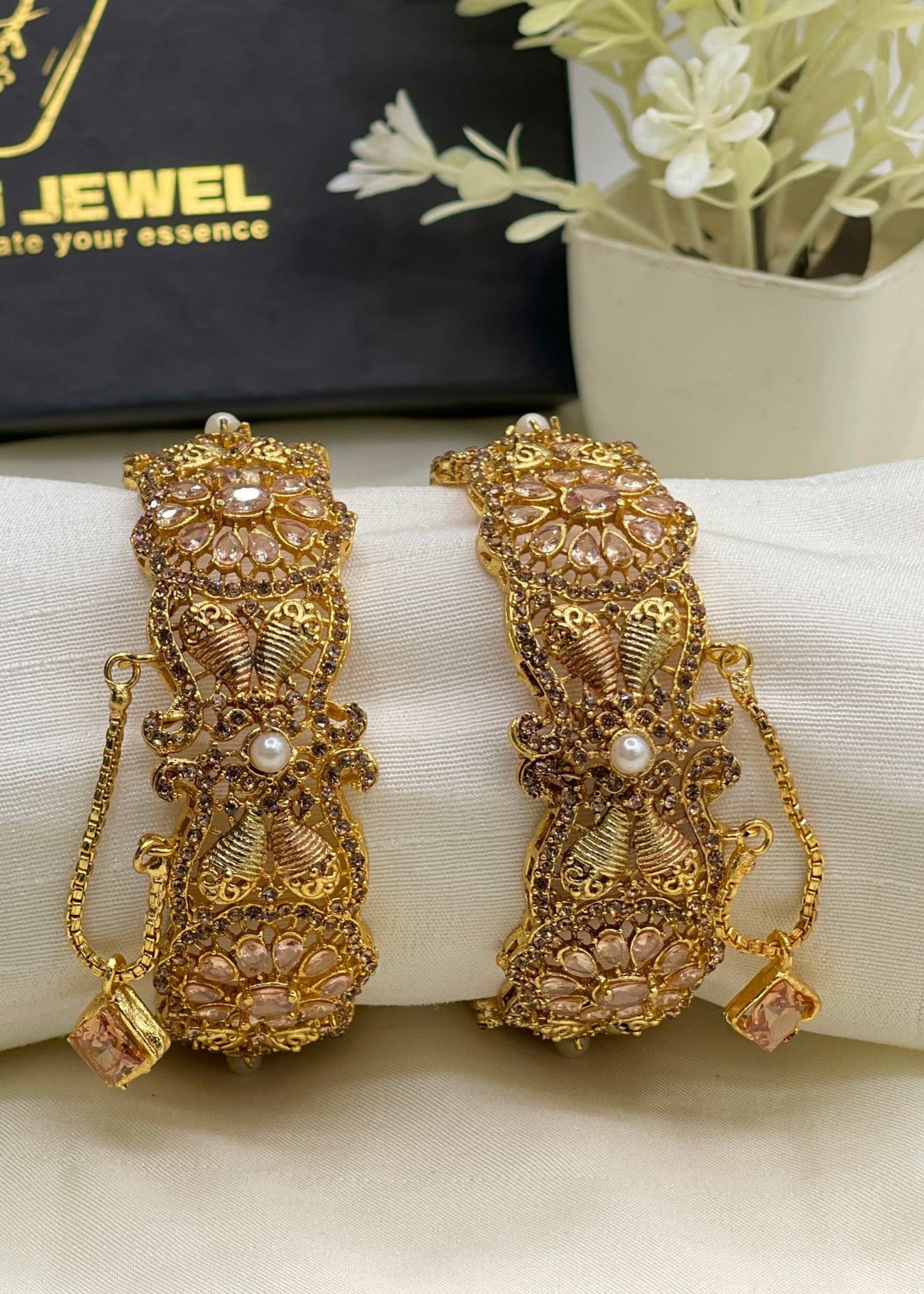 Shop the Mehak Bangle Openable from Zarosh Jewel