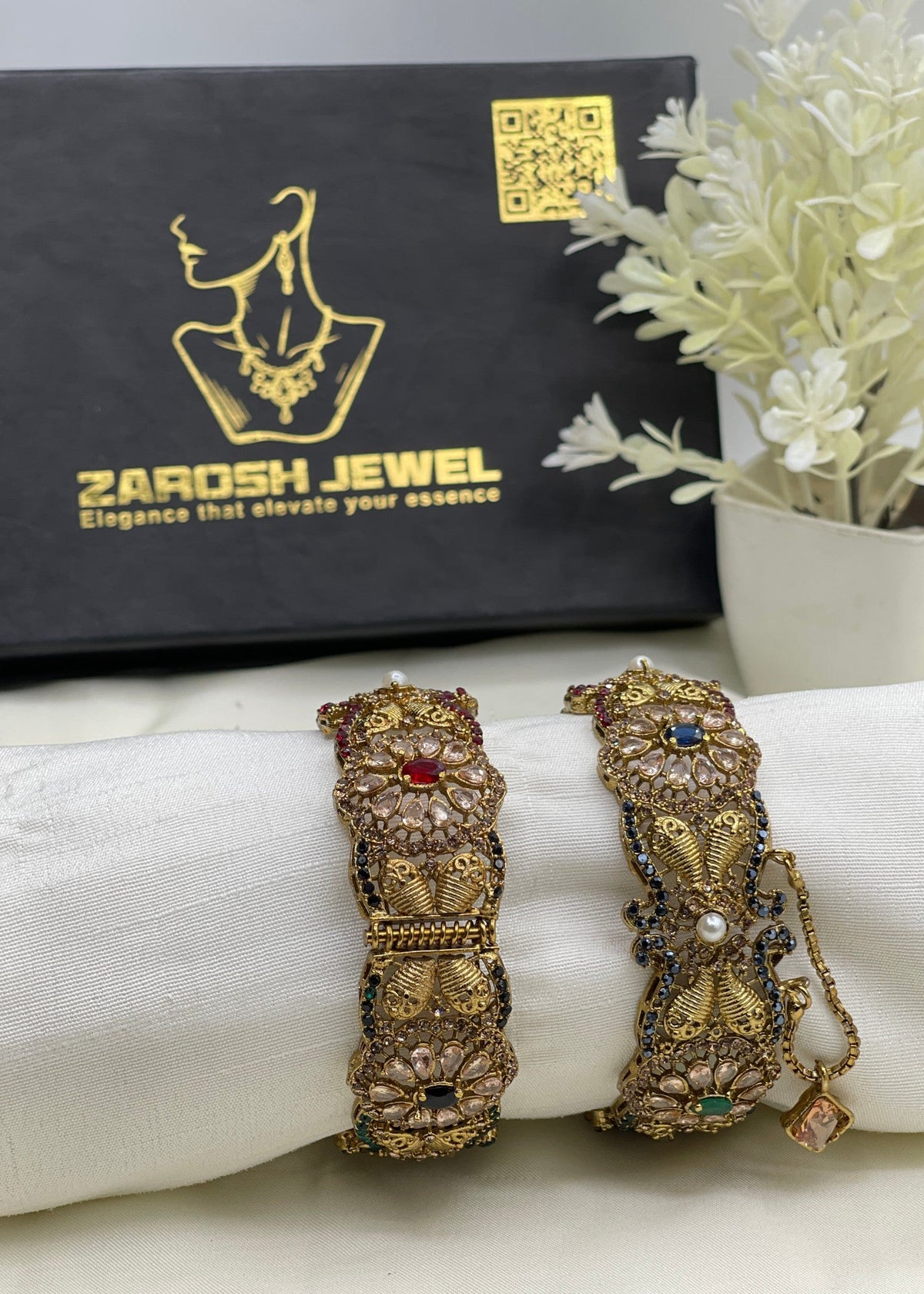 Shop the Mehak Bangle Openable from Zarosh Jewel