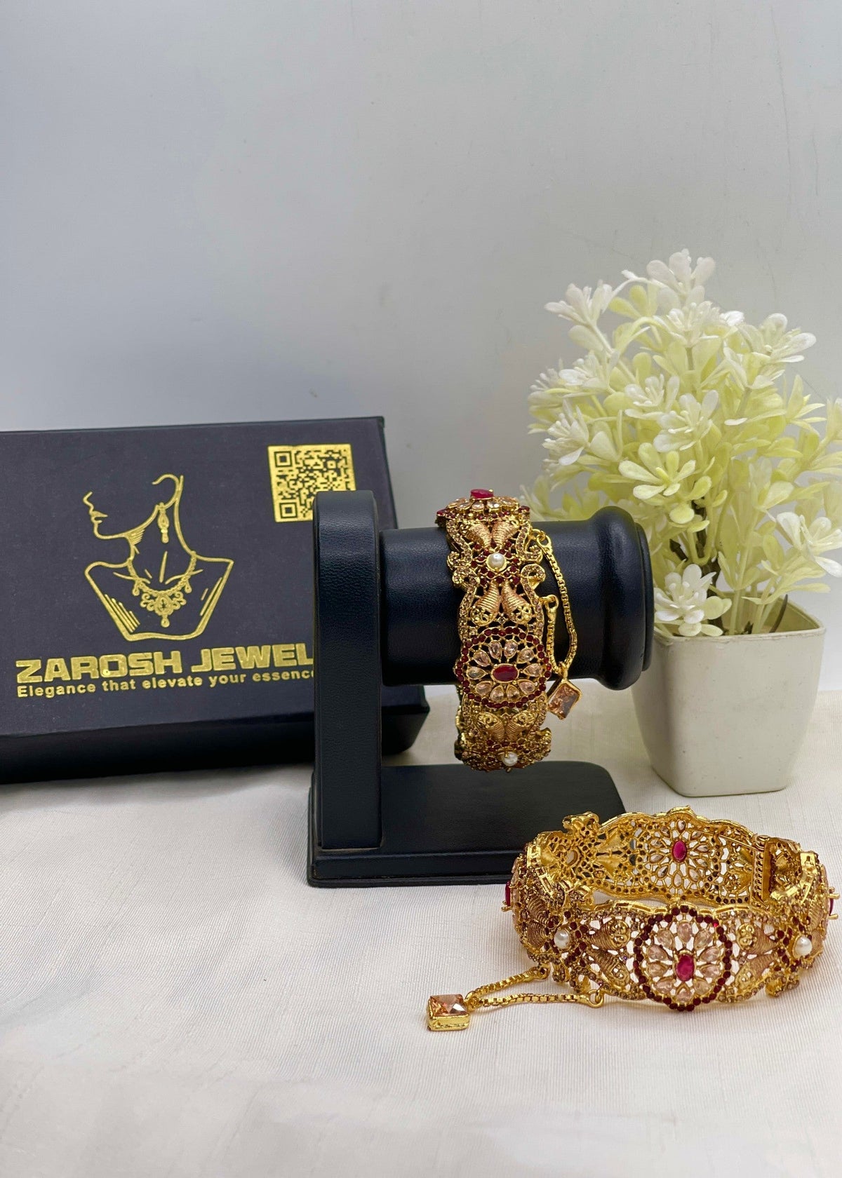 Shop the Mehak Bangle Openable from Zarosh Jewel