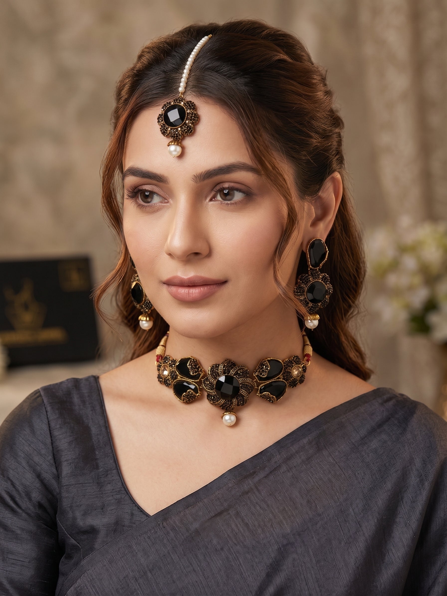 Mehar Choker Set