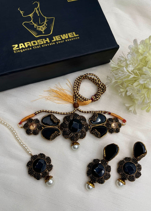 Shop the Mehar Choker Set from Zarosh Jewel