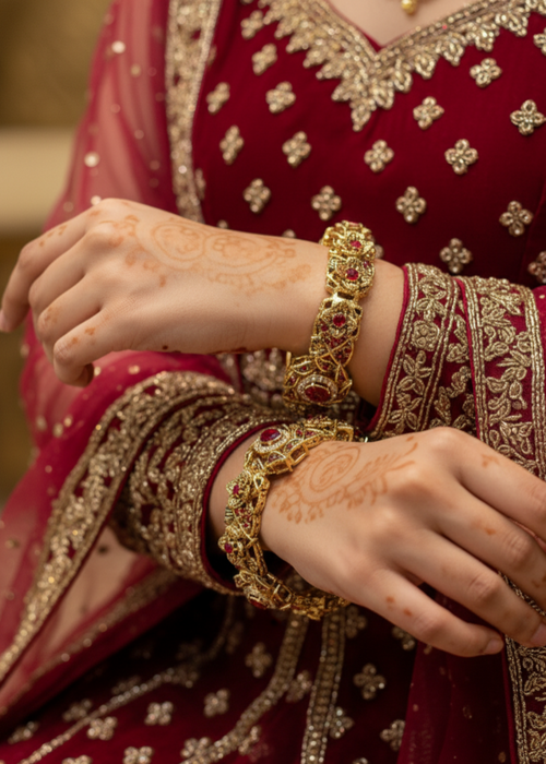 Shop the Mehr Bangles Openable from Zarosh Jewel