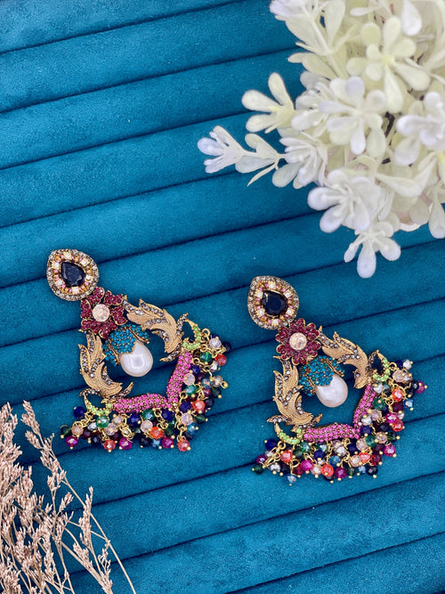 Mehrunisa Chandbali Earrings