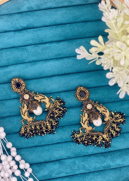 Shop the Mehrunisa Chandbali Earrings from Zarosh Jewel
