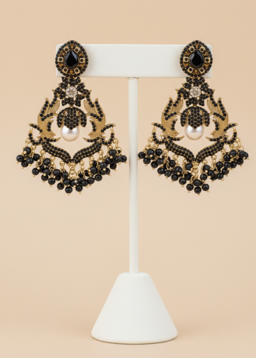 Shop the Mehrunisa Chandbali Earrings from Zarosh Jewel