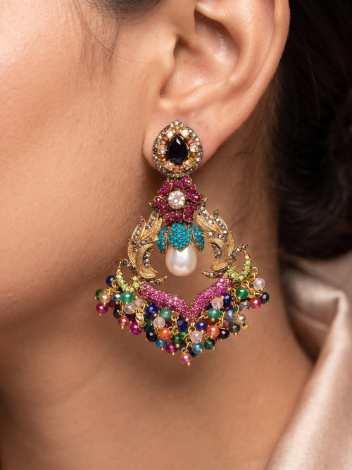 Mehrunisa Chandbali Earrings