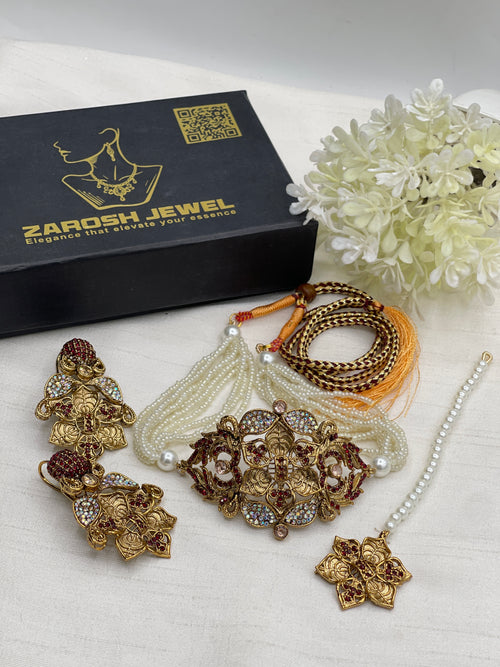 Shop the Mehwish Choker Set from Zarosh Jewel