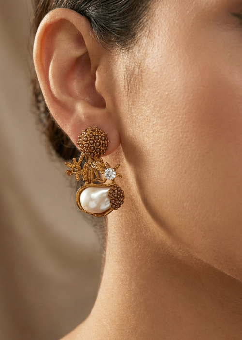 Mihrimah Earrings by Zarosh Jewel