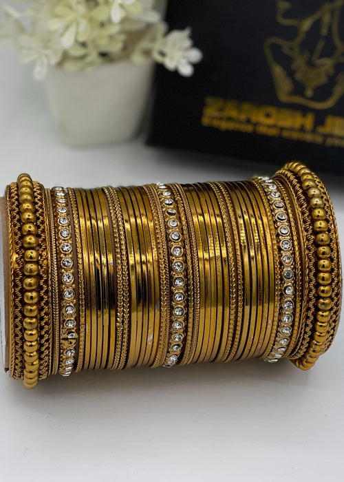 Shop the Minha Bangle Set from Zarosh Jewel