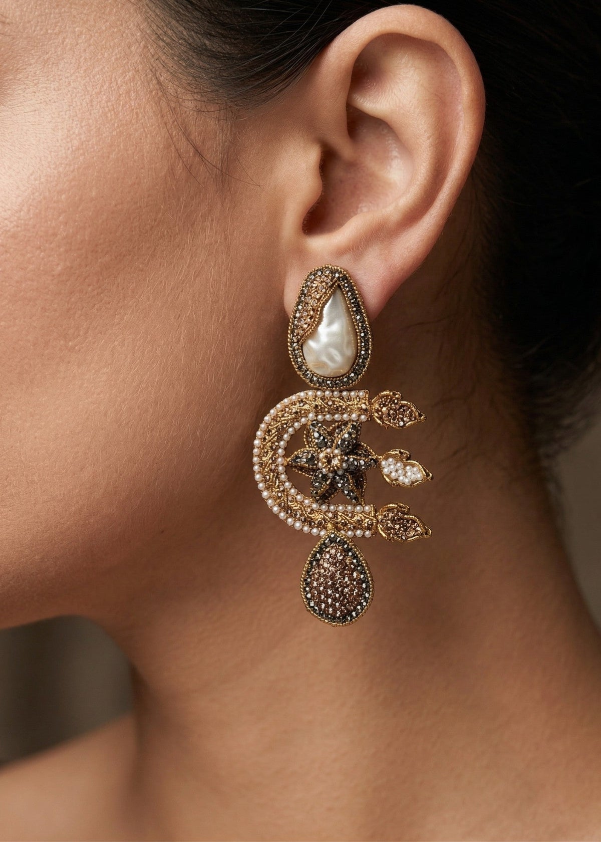 Shop the Minsa Earring from Zarosh Jewel