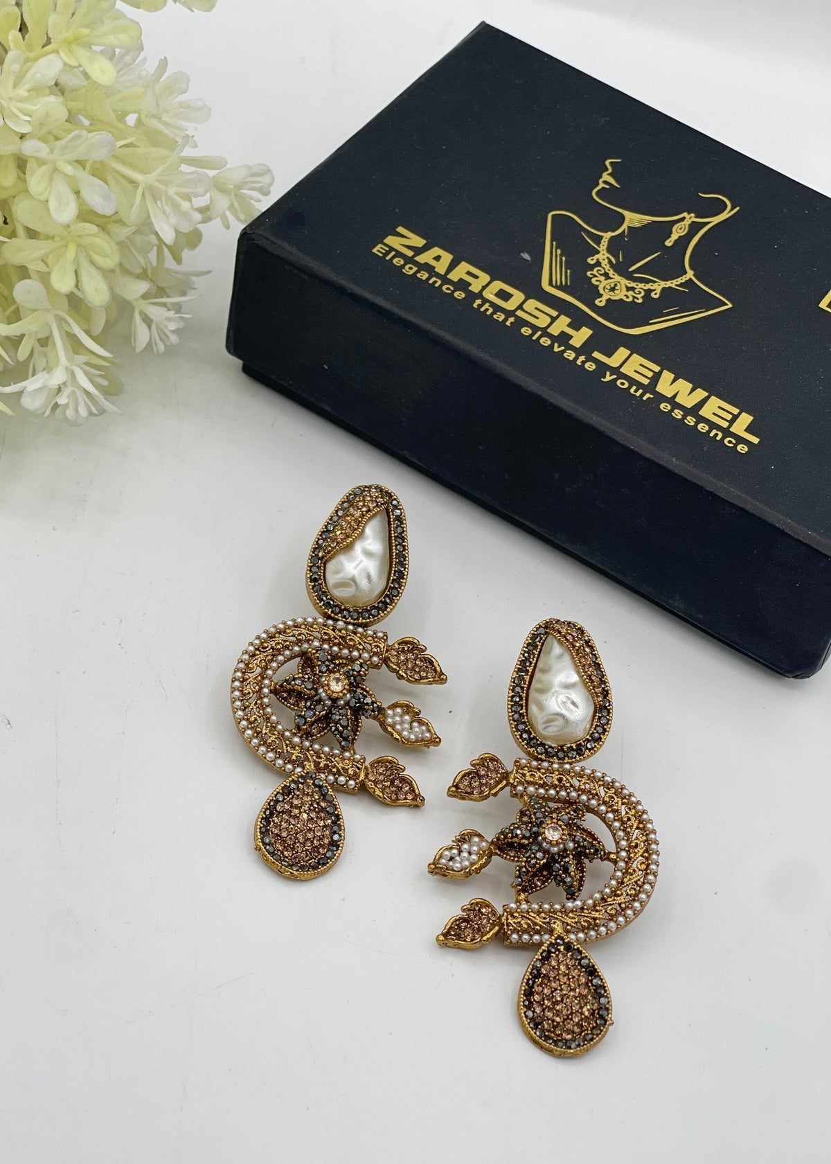 Shop the Minsa Earring from Zarosh Jewel