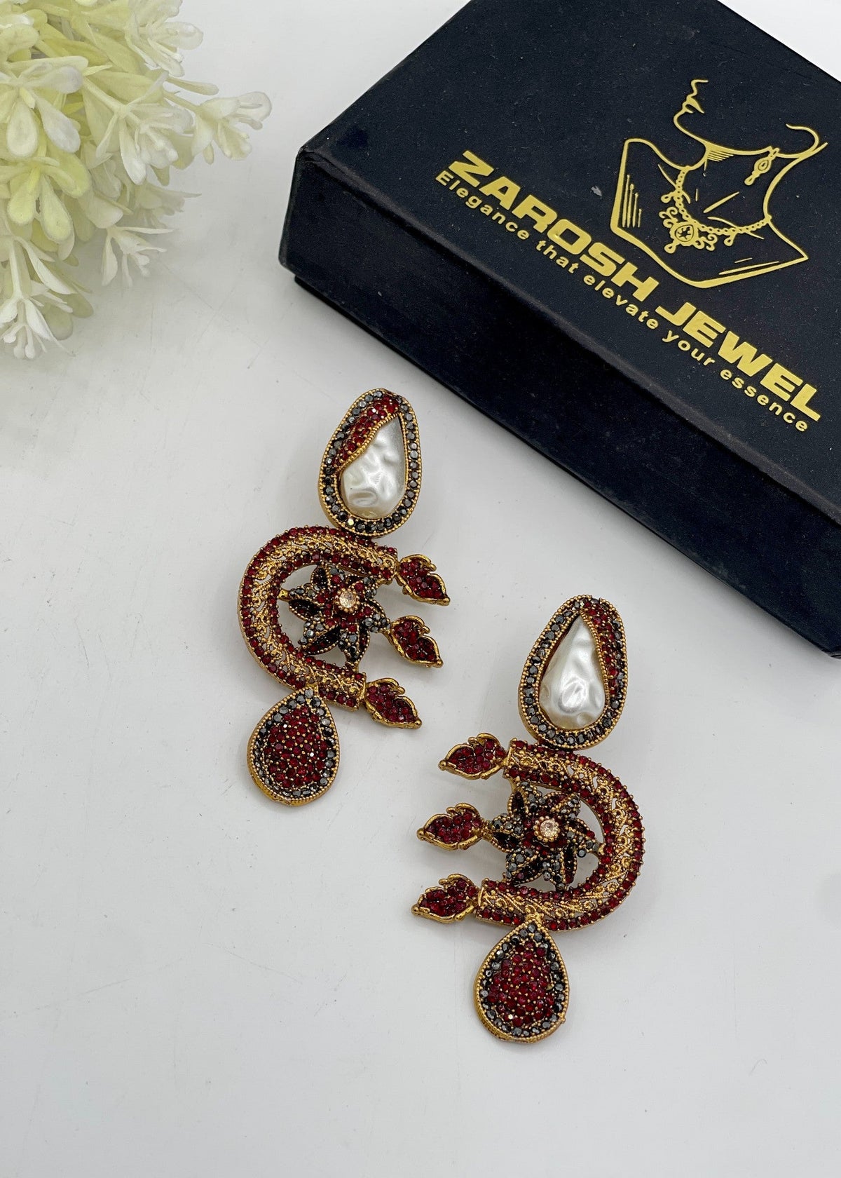 Shop the Minsa Earring from Zarosh Jewel