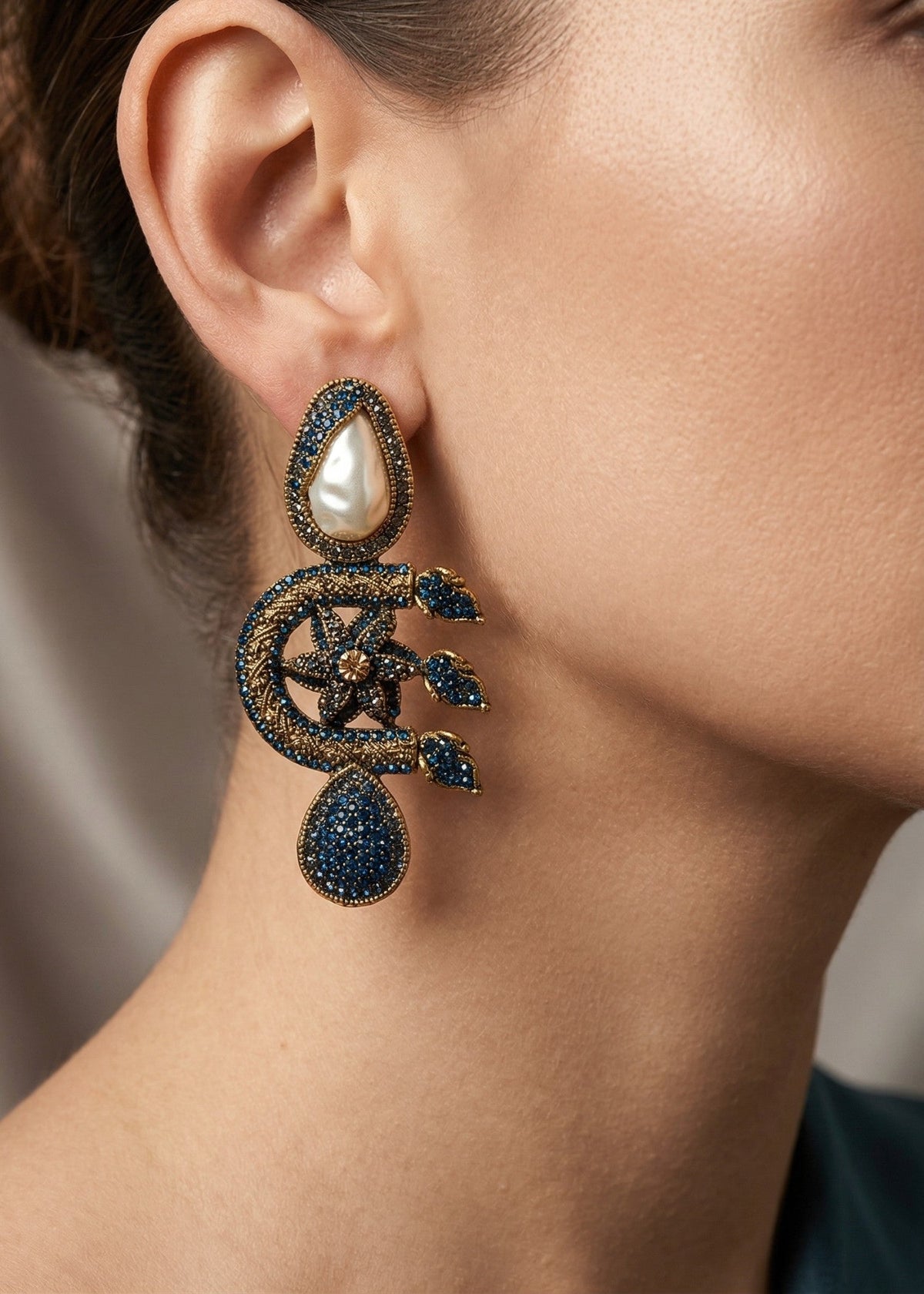 Shop the Minsa Earring from Zarosh Jewel