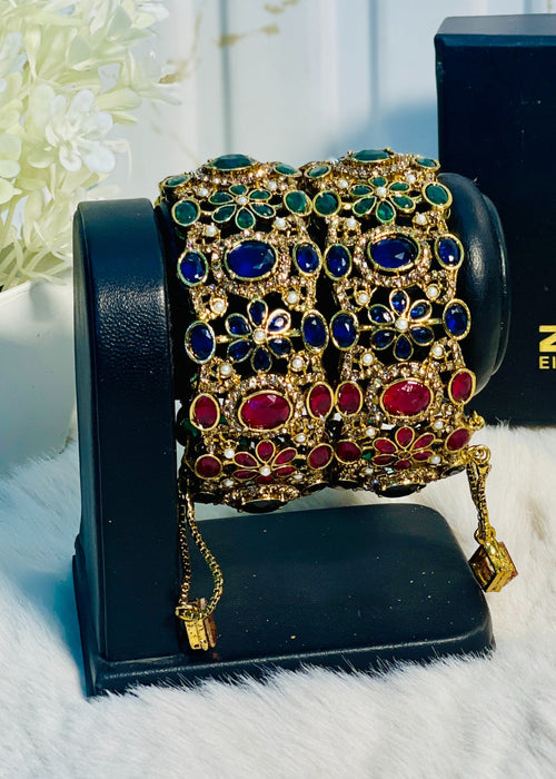 Shop the Mira Bangle Set from Zarosh Jewel
