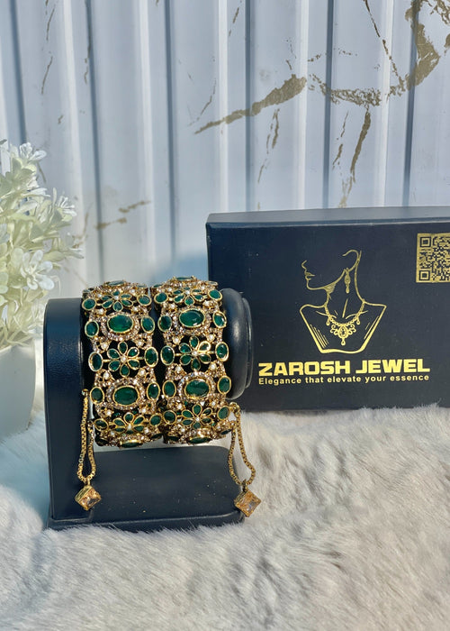 Shop the Mira Bangle Set from Zarosh Jewel