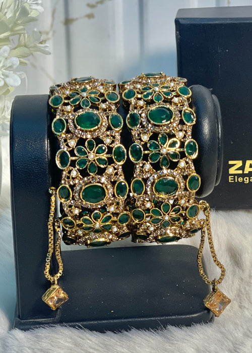 Shop the Mira Bangle Set from Zarosh Jewel