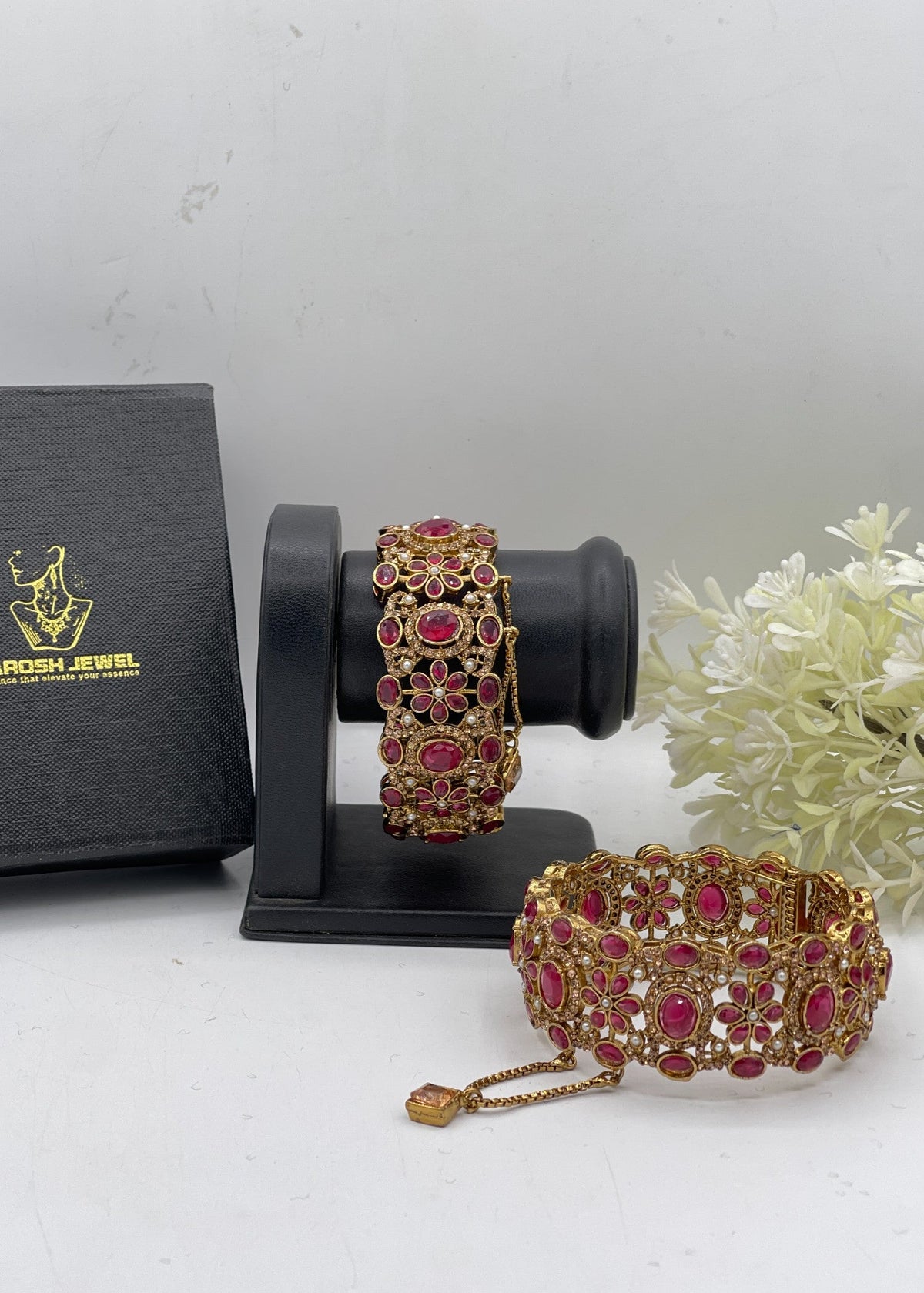 Shop the Mira Bangle Set from Zarosh Jewel
