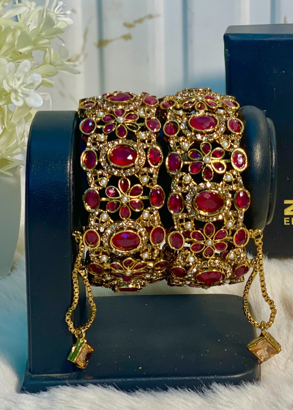 Shop the Mira Bangle Set from Zarosh Jewel