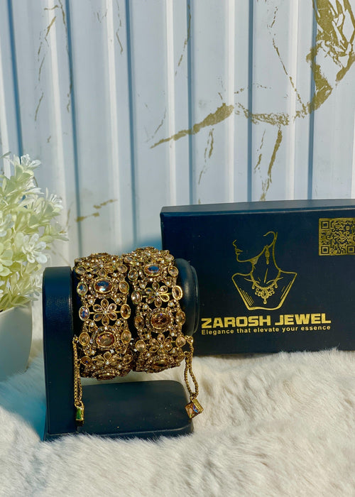 Shop the Mira Bangle Set from Zarosh Jewel