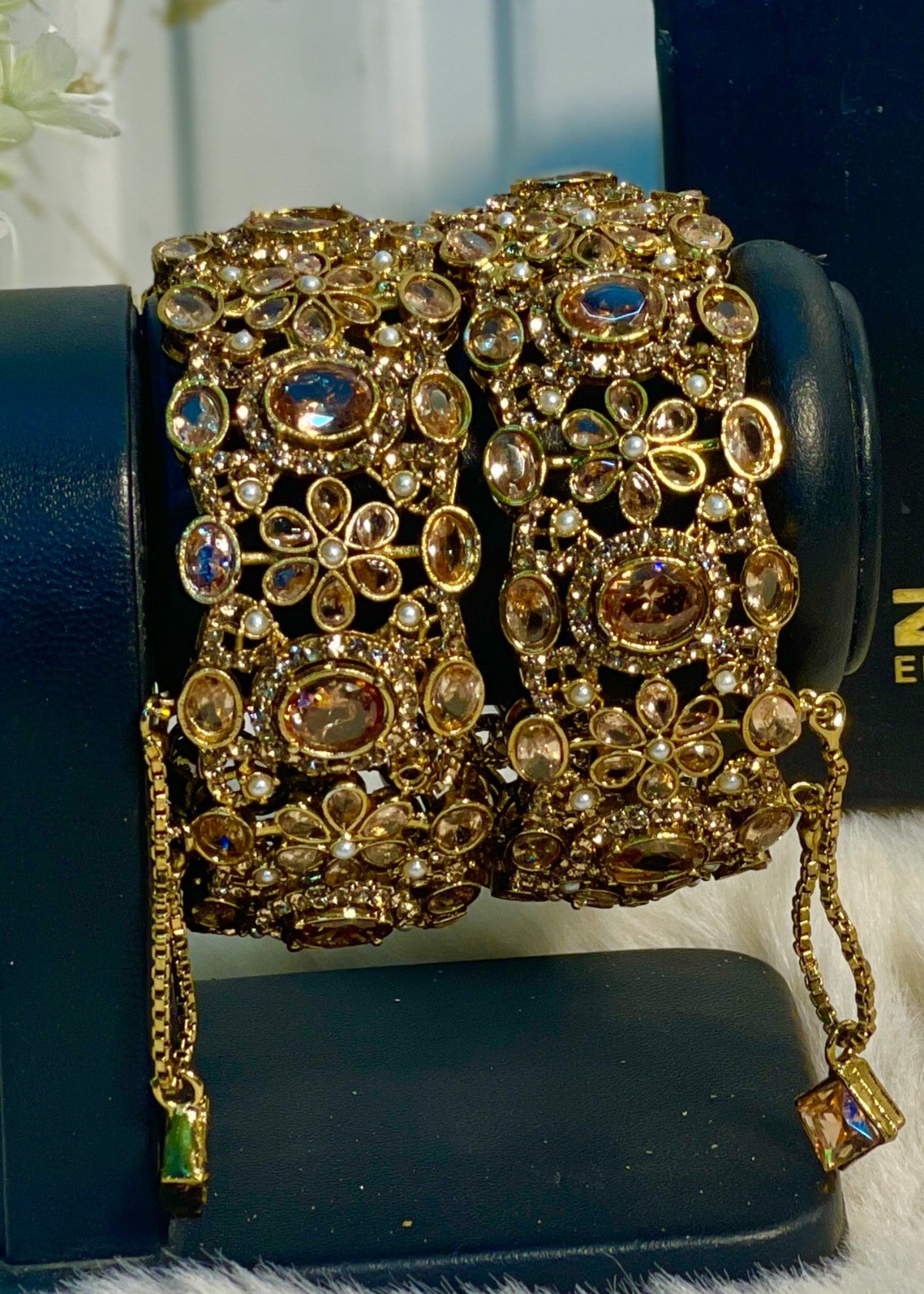 Shop the Mira Bangle Set from Zarosh Jewel