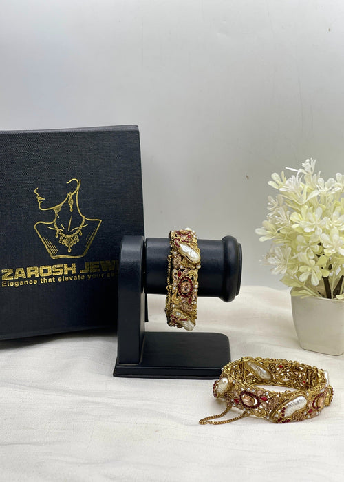 Shop the Mirha Bangle Set from Zarosh Jewel