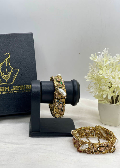 Shop the Mirha Bangle Set from Zarosh Jewel