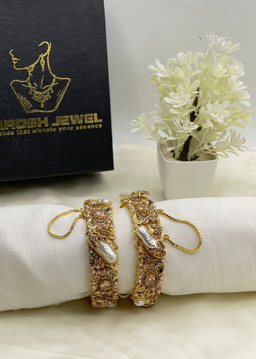 Shop the Mirha Bangle Set from Zarosh Jewel