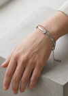 Misbah Silver Bracelet by Zarosh Jewel