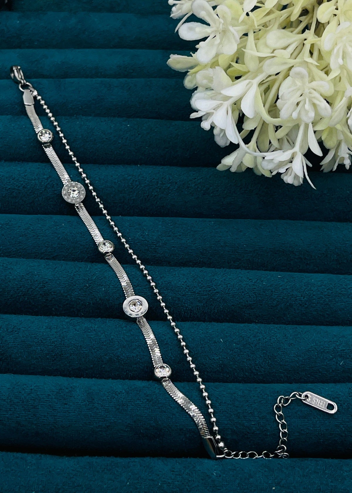 Shop the Misbah Silver Bracelet from Zarosh Jewel