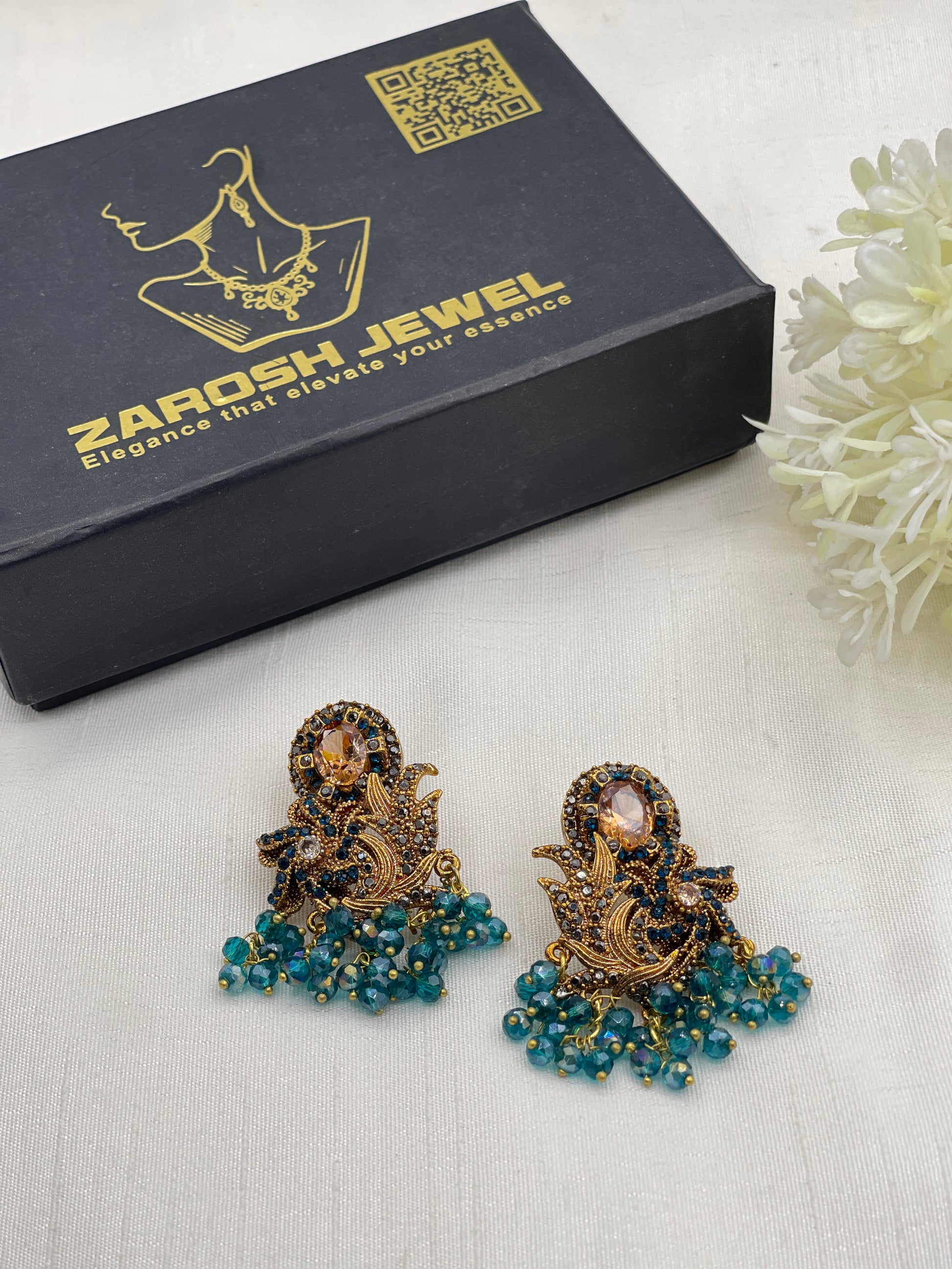 Mishaal Floral Earring