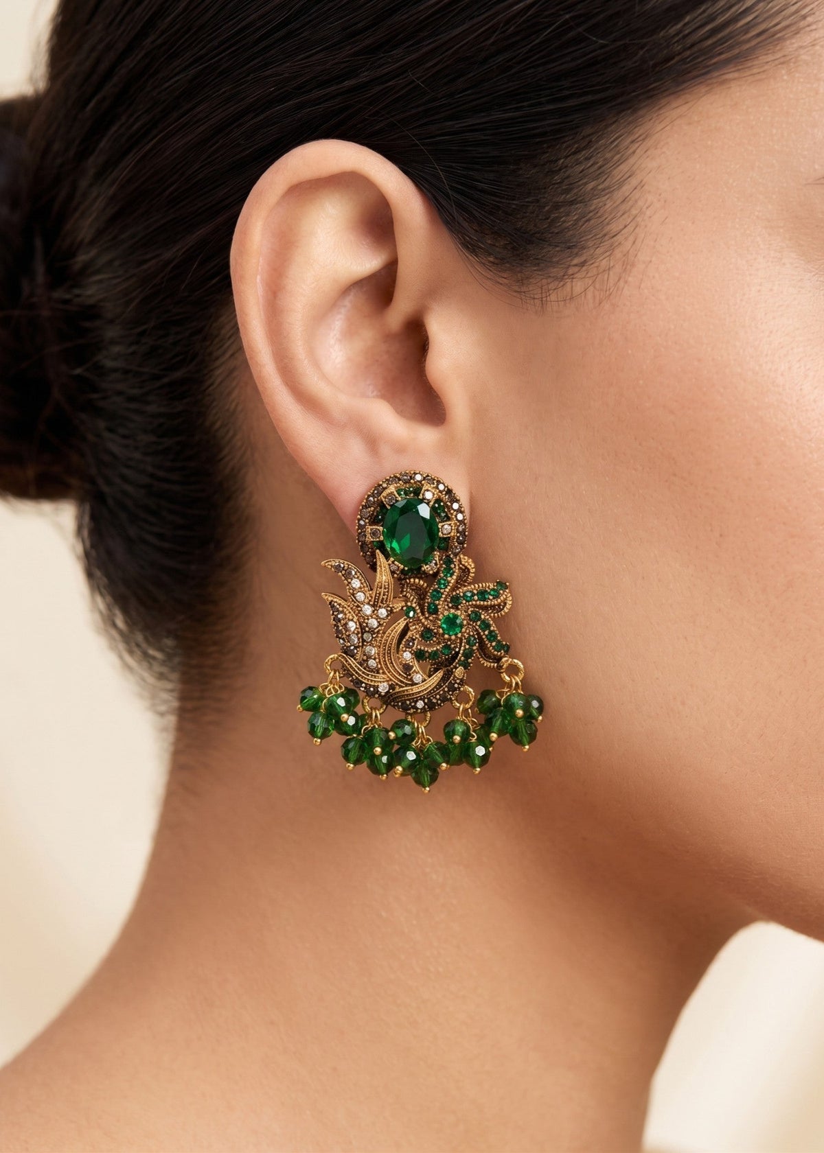 Shop the Mishaal Floral Earring from Zarosh Jewel