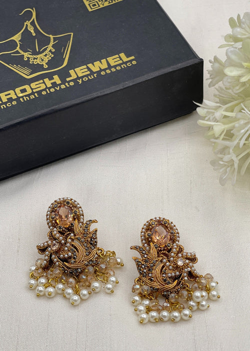 Shop the Mishaal Floral Earring from Zarosh Jewel