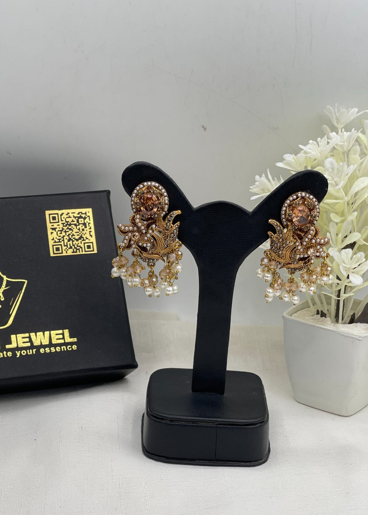 Shop the Mishaal Floral Earring from Zarosh Jewel