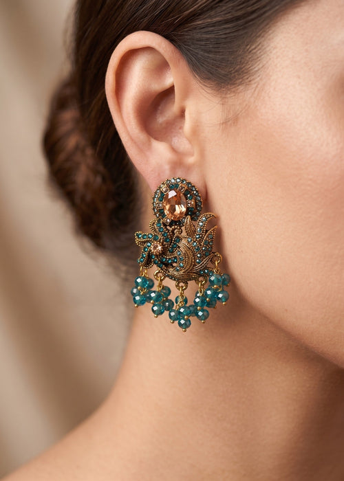 Shop the Mishaal Floral Earring from Zarosh Jewel
