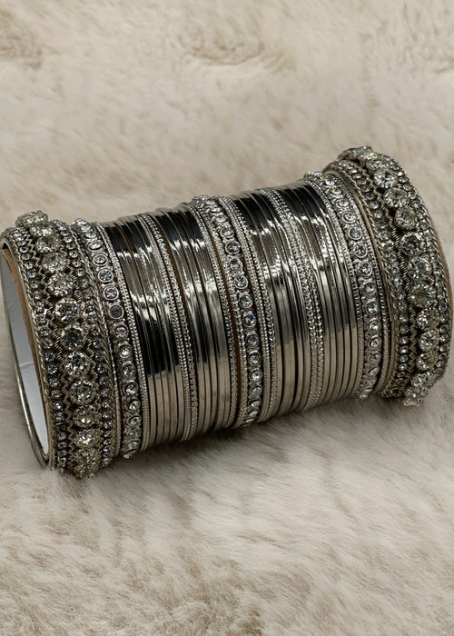 Shop the Mishal Bangle Set from Zarosh Jewel
