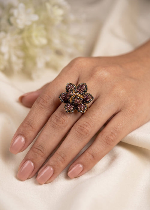 Shop the Mubeena Traditional Ring from Zarosh Jewel