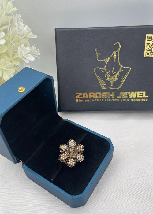 Shop the Mubeena Traditional Ring from Zarosh Jewel