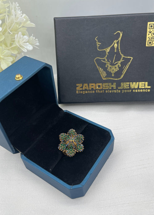 Shop the Mubeena Traditional Ring from Zarosh Jewel