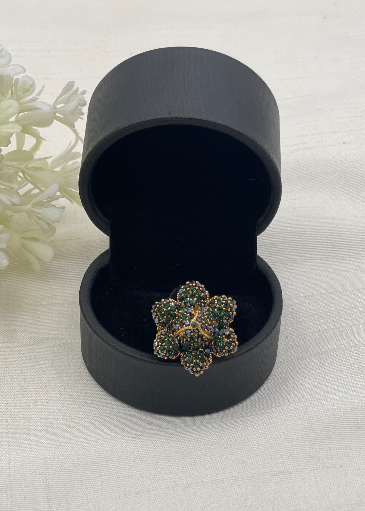 Shop the Mubeena Traditional Ring from Zarosh Jewel