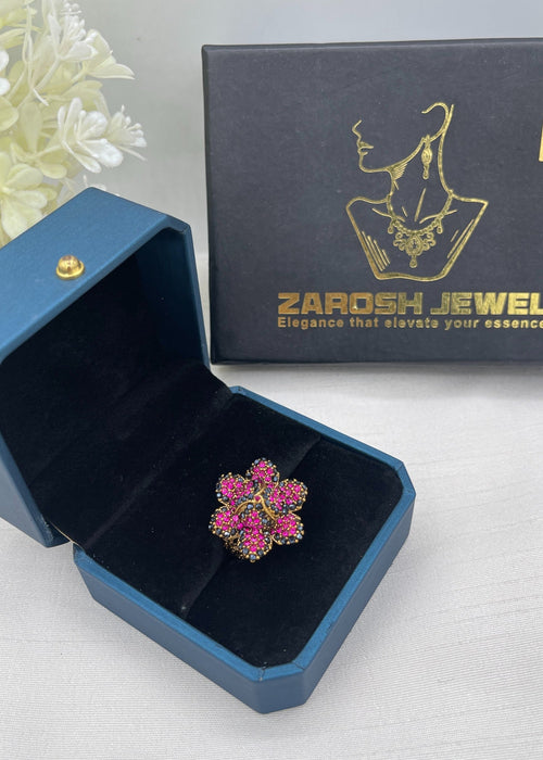 Shop the Mubeena Traditional Ring from Zarosh Jewel