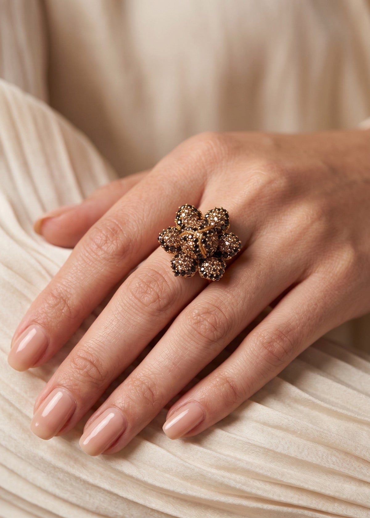 Shop the Mubeena Traditional Ring from Zarosh Jewel
