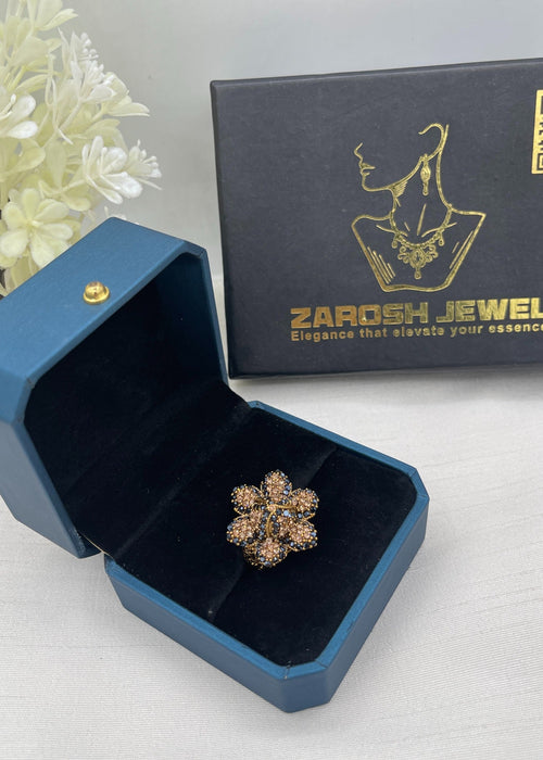 Shop the Mubeena Traditional Ring from Zarosh Jewel