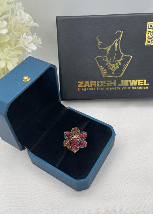 Shop the Mubeena Traditional Ring from Zarosh Jewel