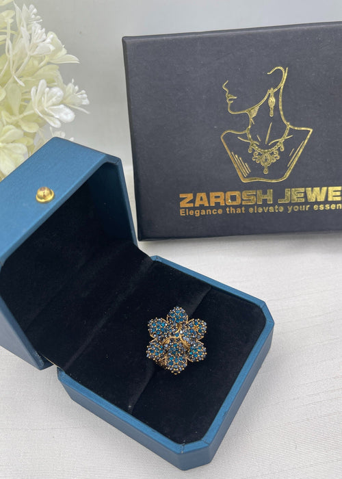 Shop the Mubeena Traditional Ring from Zarosh Jewel