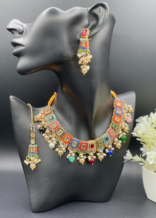 Shop the Mughal Emerald Set from Zarosh Jewel