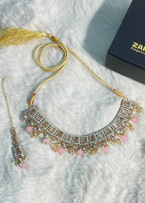 Shop the Mughal Emerald Set from Zarosh Jewel