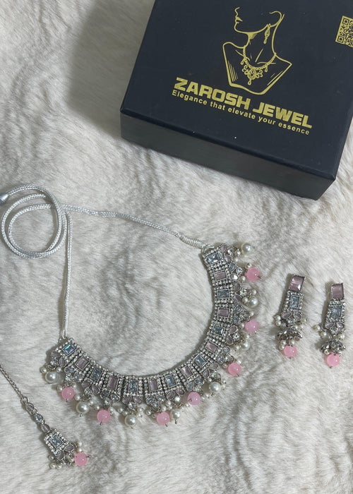 Shop the Mughal Emerald Set from Zarosh Jewel